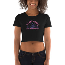 Load image into Gallery viewer, High On Strangeness // Penny Royal (Women’s Crop Tee)
