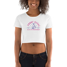Load image into Gallery viewer, High On Strangeness // Penny Royal (Women’s Crop Tee)