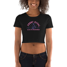 Load image into Gallery viewer, High On Strangeness // Penny Royal (Women’s Crop Tee)
